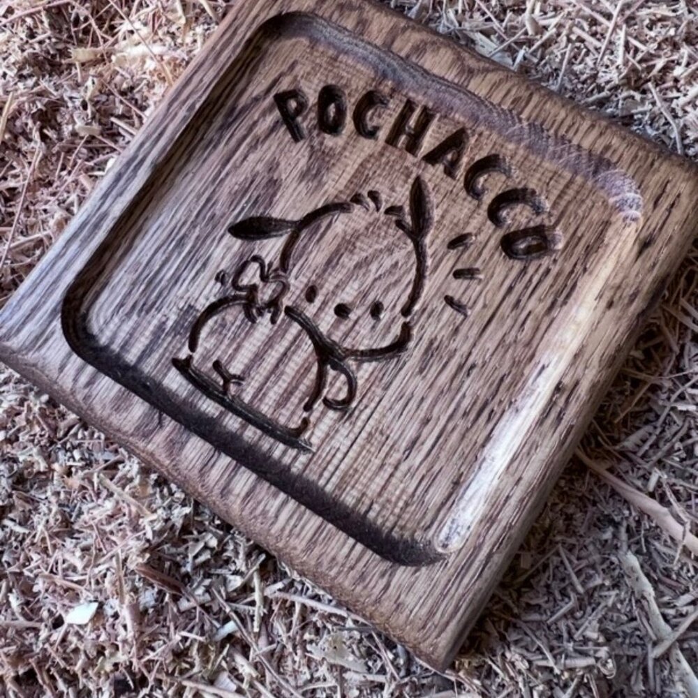Handmade by Papa Sprinkles for Spinkled Pink! 5x5 Oak, You choose